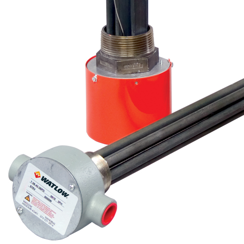 Watlow 2" Tubular Screw Plug Heater, 3 Element