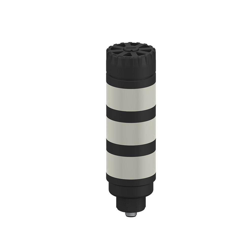 TL50 Pro Tower Light with Sealed Omni-directional Audible, Standard Black Housing: 3 Segment (TL50P3AOSQ)