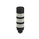 TL50 Pro Tower Light with Sealed Omni-directional Audible, Standard Black Housing: 3 Segment (TL50P3AOSQ)