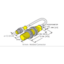 Turck Capacitive Sensor, 18mm, 2 Wire AC (BC5-S18-AZ3X-0.2-SB3T)