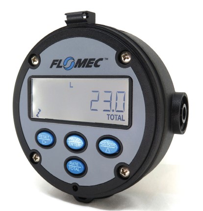 Flomec Totalizer Series RT14 Intrinsically-Safe Multiple Output Flow Rate Totalizer