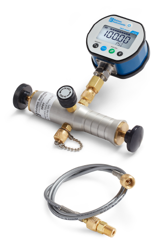 RALSTON DP0V (125 psi / 8.6 bar) pump, 30PSI DIGITAL GAUGE, 3FT HOSE, 1/4" MNPT PROCESS CONNECTION