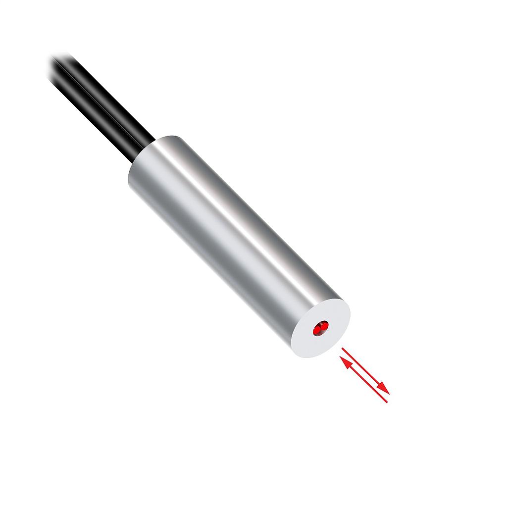 Banner Plastic Fiber, Diffuse Reflective; Core Dia.: 0.5 mm; Fiber Length 2 m; Ferrule; Free cut (PBF26U)