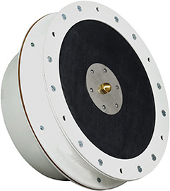 Bin-Dicator Model A, Single Switch (185° F), Heavy Neoprene Diaphragm, Zinc-Plated Carbon Steel Exposed Material, Vertical Mount