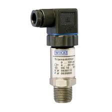 Wika S-20 Pressure Transmitter, 0-200PSI, 4-20mA, 1/2"NPT