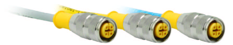 Turck Actuator and Sensor Cable, Extension Cable (RK 4.4T-5-RS 4.4T/S101)
