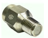 Pressure Snubber 1/4" NPT, 303 SS, 15,000 PSI Max, For Gases