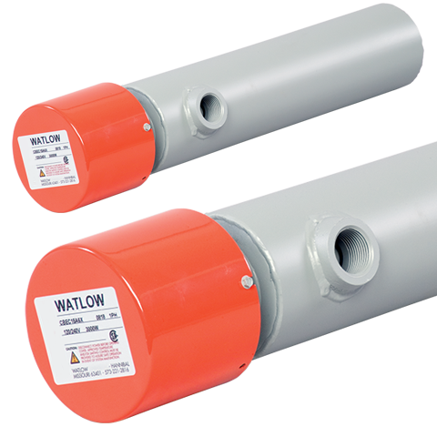 Watlow Circulation Heater, 2.5" Plug, 3 Elements