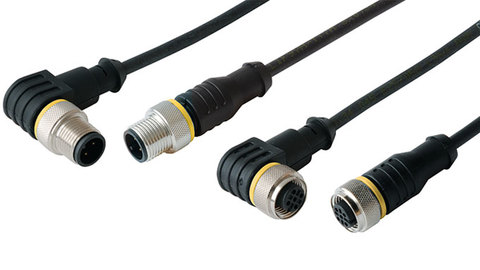 P-X-RKVZ 190-1484XL-20M, Minifast HD 19 Pin Female, Flying leads, 20 Meter Cable