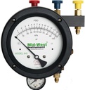 Backflow Test Kit, 3-Valve w/Case and Fittings