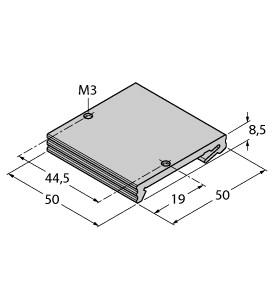 Turck Accessories for fieldbus systems, Mounting Bracket for Fxx20 I/O Stations (FDN20-BKT-DIN)