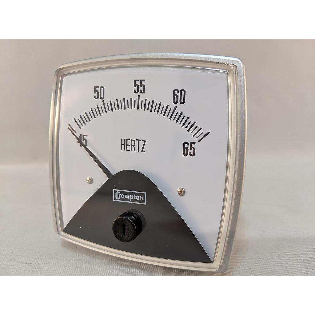 CROMPTON FIESTA METER 3.5" 110/130V 55-65HZ