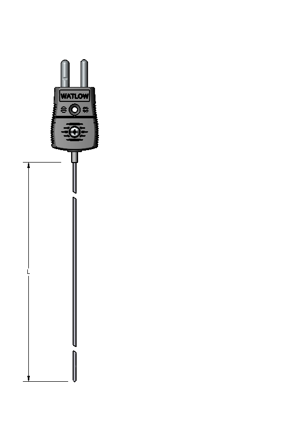 Watlow Type K Style AC Thermocouple