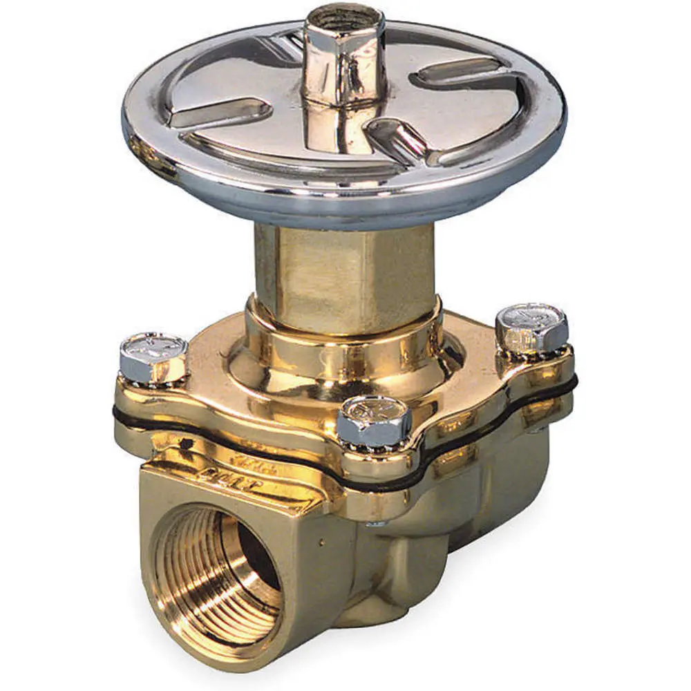 Air Operated Valve General Service 3/4" Ports, Brass Body, Normally Closed