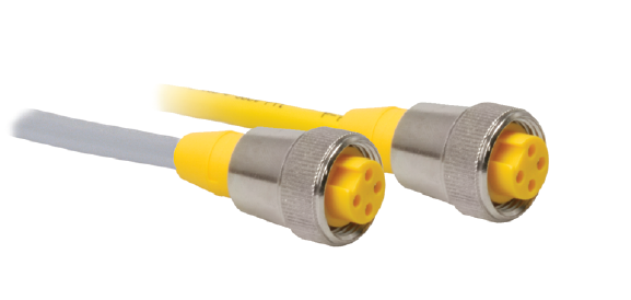 Turck Actuator and Sensor Cordset, Connection Cordset (RK 30-4M)