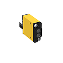 Banner MINI-BEAM: Divergent Diffuse; Range: 130 mm; Input: 10-30 V dc; Output: Bipolar: 1 NPN; 1 PNP; 150 mm (6 in) M12 Pigtail QD (SM312WQDP)