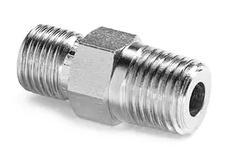 1/4" male NPT x male Quick-test, no check-valve, S.S.