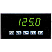 PAX Series AC Voltage & Current Meter, Green Display, AC Powered