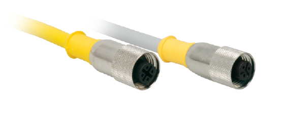 Turck Actuator and Sensor Cordset, Extension Cordset (KB 3T-4-SB 3T)