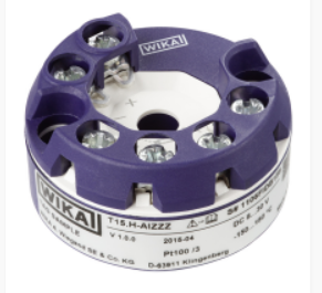 WIKA T15.H head, Ex: Without, basic conf. Pt100, 3w, +0...+150°C