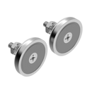 80 LB Pull Rare Earth Magnetic Mounts (BWA-BK-020)