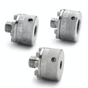 (1) 1/8", (1) 1/4", (1) 1/2" FNPT Quick-connect S.S. x Male Quick-test XT adapters, nylon bag