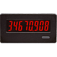 CUB Series CUB4 8-Digit Counter with Red Backlighting