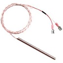Watlow RB Style RTD, Single 3-Wire, 1/8" OD x 8" SS Sheath, 10' Fiberglass/SS Lead