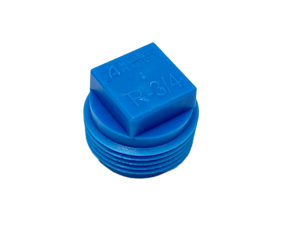 3/4" plastic plug for test cocks - 50 count