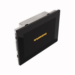 Turck TX700 HMI/PLC Series, 10 Display - CODESYS V3 PLC with TARGET and WEB VISU, High-Quality Metal Housing and Glass Front with a Capacitive Touch" (TX710-P3CV01)