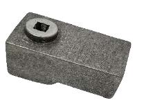 Large ball valve handle wrench.  Fits most 1-1/4" to 2" ball valves.  Works with 3/8" drive socket wrench (not included)
