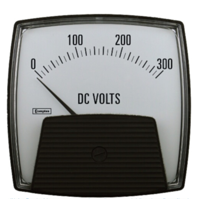 Crompton 013 Series DC Ammeter