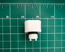 1/4" NPT Port Adapter (Polypropylene), FS-4 Series
