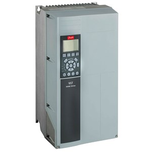 VLT AutomationDrive EZ FC-321 Series, 1.0 HP / 0.75 KW, 200-240 VAC, 3 Phase, IP66 / NEMA 4X Backplate, FC-321PK75T2P66H2BGXXSXSXXXXAXBXCXXXXDX
