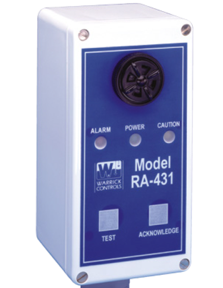 Gems RA431 Alarm Panel, Scream Warning @97db, N.O. Dry Interface Contacts (Sensor Normally Dry)