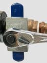 Stuck ball valve wrench. Works with 3/8" drive socket wrench (not included)
