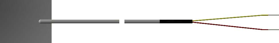 PYROMATION SHIM STYLE THERMOCOUPLE
