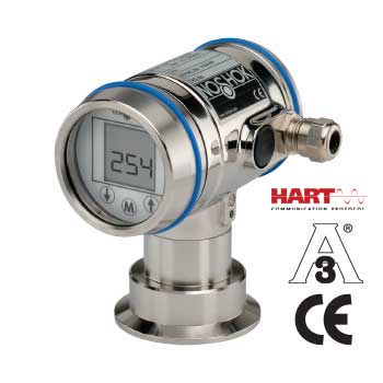 25 Series Sanitary Transmitter, Tri Clamp 2", -14.7 psig to 335 psig
