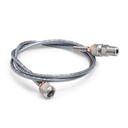 Replacement outlet hose and process connection with stainless steel ends
