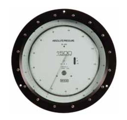 Wika WT1500 8.5" Dial, 15.5PSIA/200,000 FT Altitude, 1/8" NPT Female Lower Mount