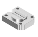 Banner Bracket: Mounting for Q45 VA; Curved Surface Magnet Mount; Stainless Steel (BWA-Q45VAC-CMSS)