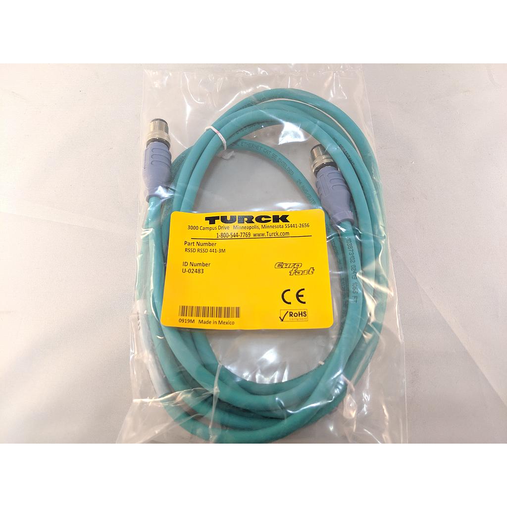Turck PROFINET Cable, Extension Cable (RSSD RJ45S 423-15M)