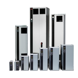 VLT AQUA Drive FC-202 Series, 25 HP / 18.5 KW, 380-480 VAC, 3 Phase, IP66 / NEMA 4X Backplate, FC-202P18KT4P66H2XGX3SXSXXXXAXB0CXXXXDX