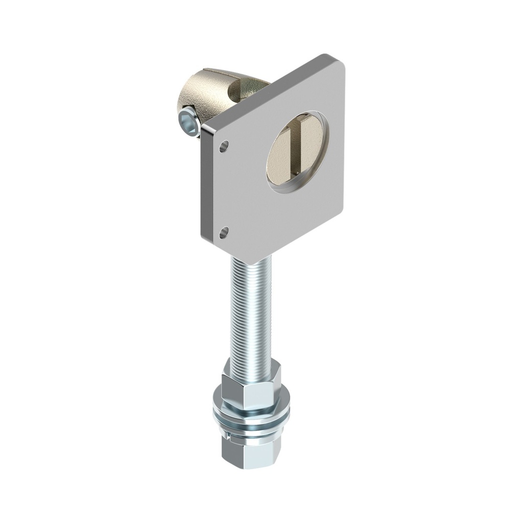 Banner Bracket: Kit for 12 mm (1/2 in) Rod Bracket System; for: QCM50; Includes 3/8-16 x 4 in; Socket Head Cap Screw (SHCS), and Hardware Packet 207986 (SMBQCM50FA)