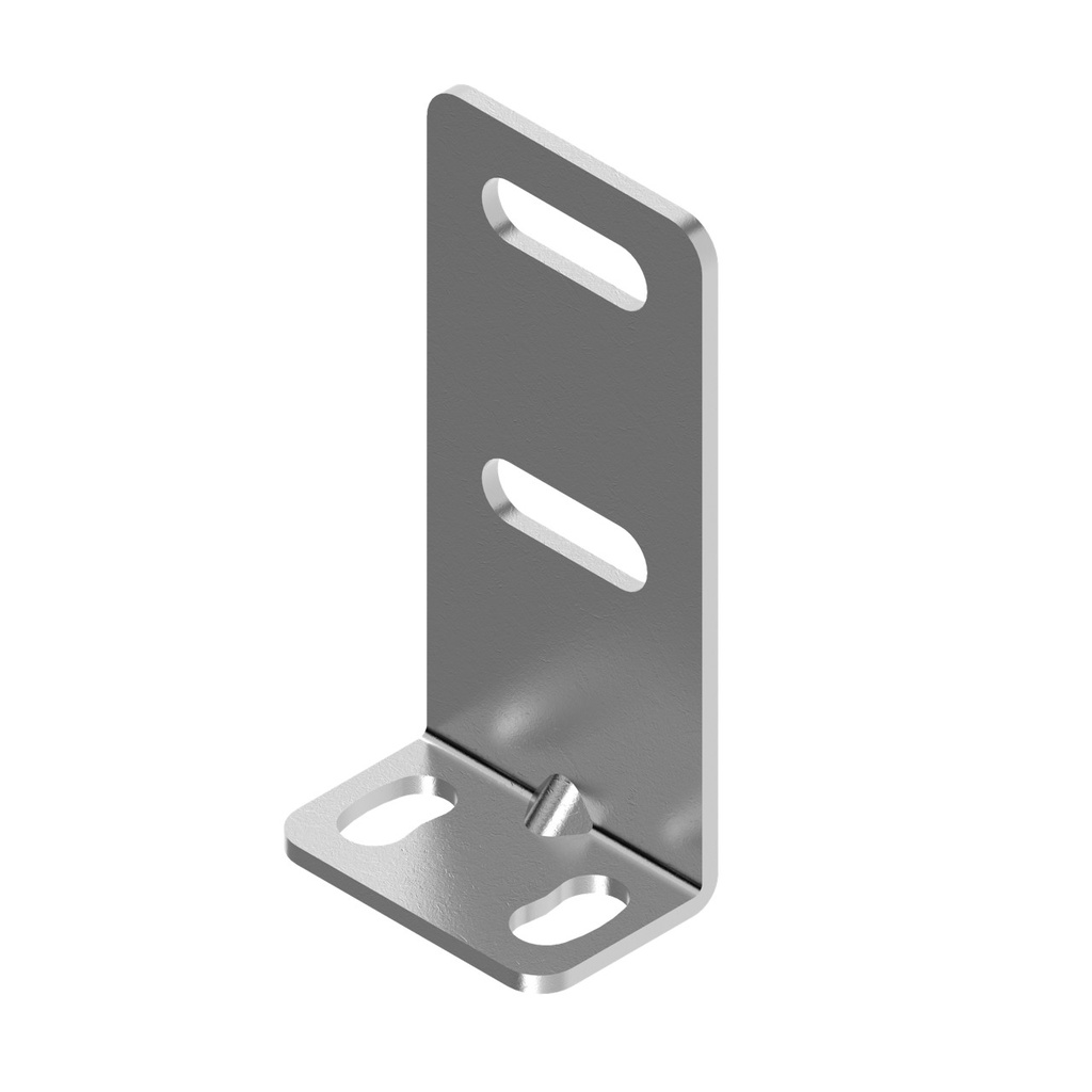 Banner Bracket: Right-Angle Mount; Stainless Steel: 300 Series; 20-Gauge; Used with Q2X (SMBQ2XA)