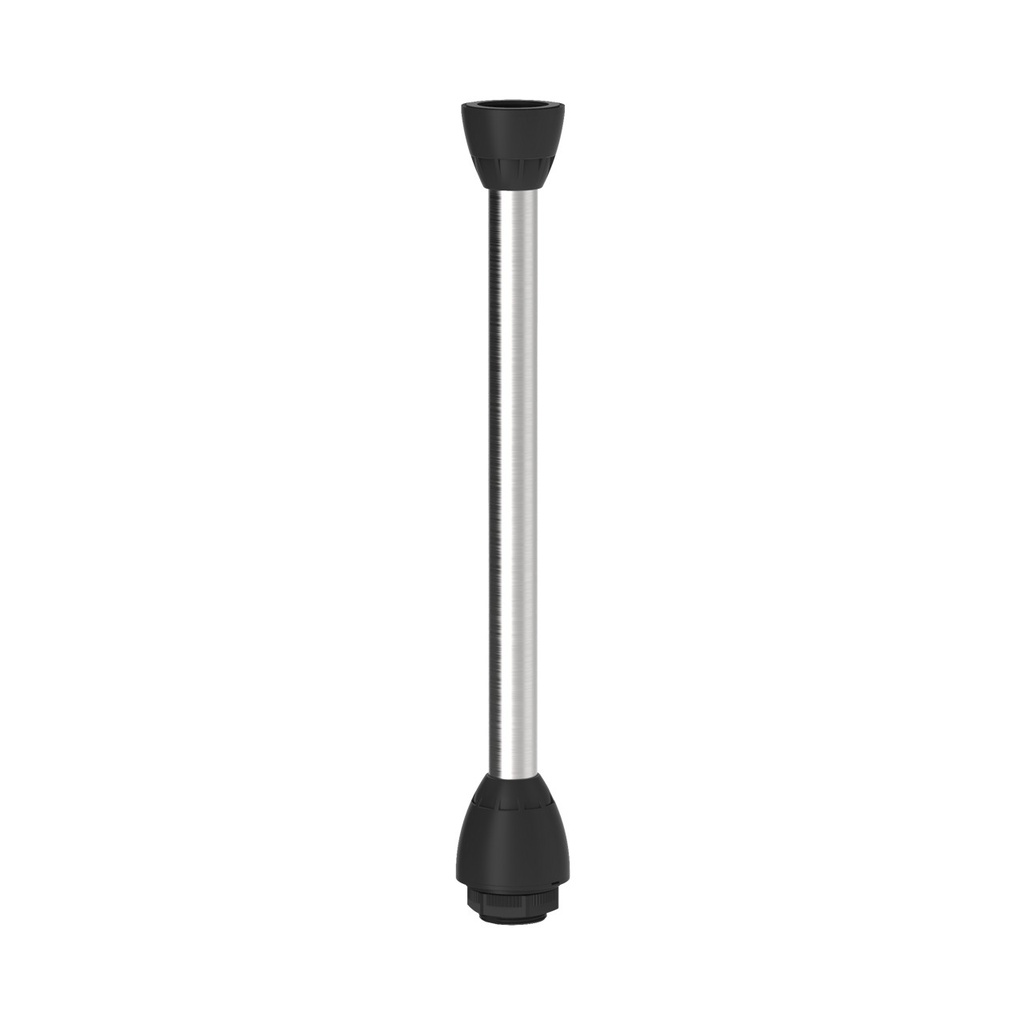 Banner TL50 Pipe Bracket Kit; Adapter, Stand-off Pipe, Base Mount; Contains: SA-M30TE12; 10137, SOP-E12-300SS; 78082, SA-E12M30; 78414 (SOK-TL50-300SS)