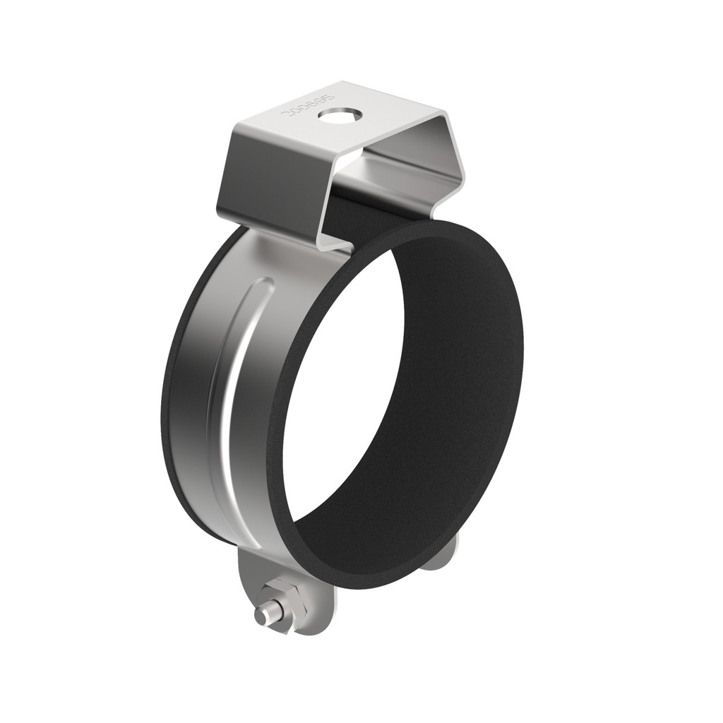 Banner Bracket: For Use with WLS70; Single hole clamp for hanging or surface mount; Set of Two Brackets per Kit (Hardware Included); 300 Series Stainless Steel; M5 Stainless Steel Hardware Included for Securing Bracket to Light; Designed for M8 or 5/16 in Mounting Hardware (LMBWLS70T)