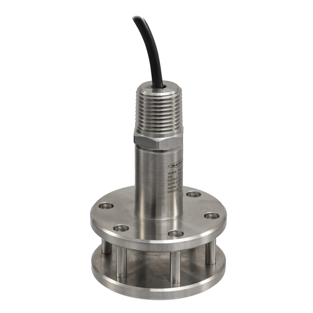 Banner Submersible Gauge Pressure Sensor; 0-15 PSIG Range: 2.5 in cage; 60 ft cable (BWA-PRESSURE-SENSOR-15L)