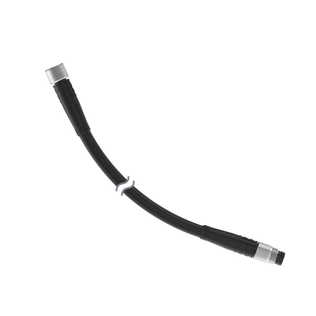 Cordset M8 Threaded To M8 Threaded Double Ended (PKG4M-.15-PSG3M)