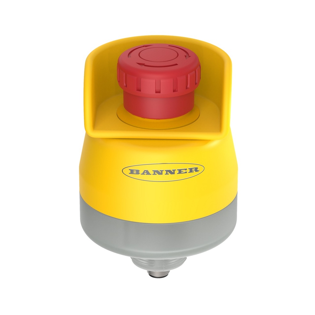 Ssa-Eb1 30 Mm Mount Emergency Stop Push Button (SSA-EB1PLGRS1-12ECQ8)